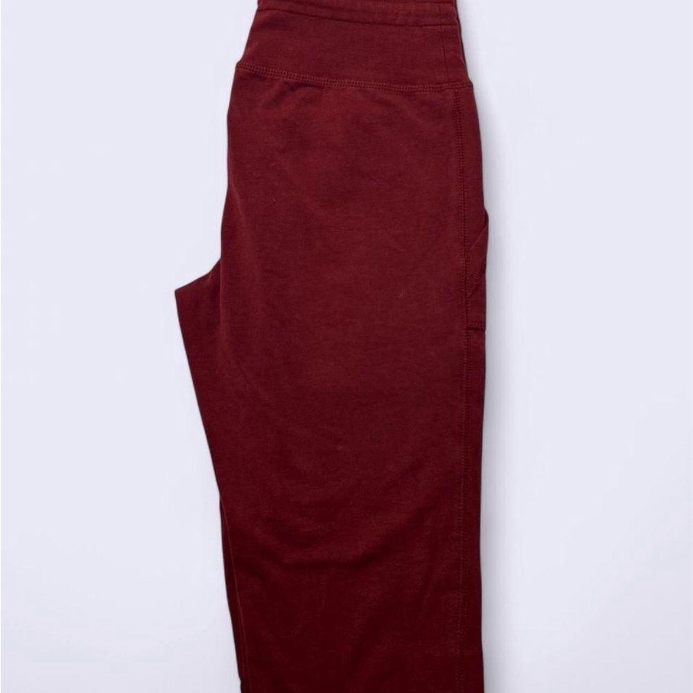 Girls Burgundy Pants